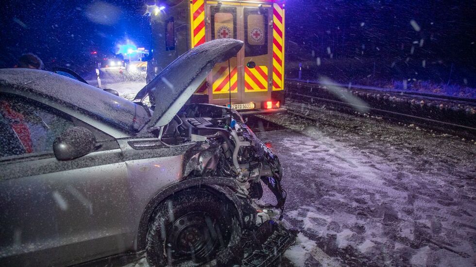 Unfall am Burkauer Berg