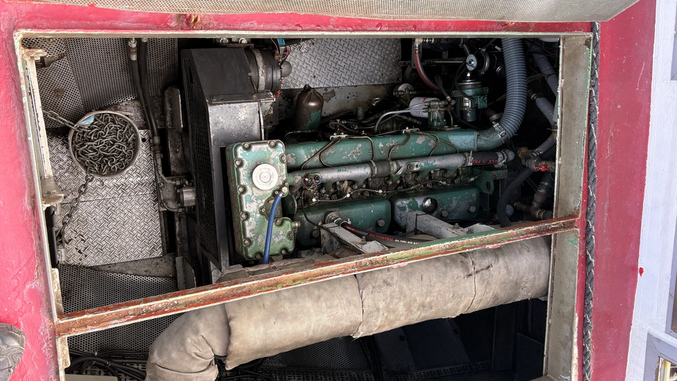 Noch ist der Dieselmotor das Herz des Schiffes.
