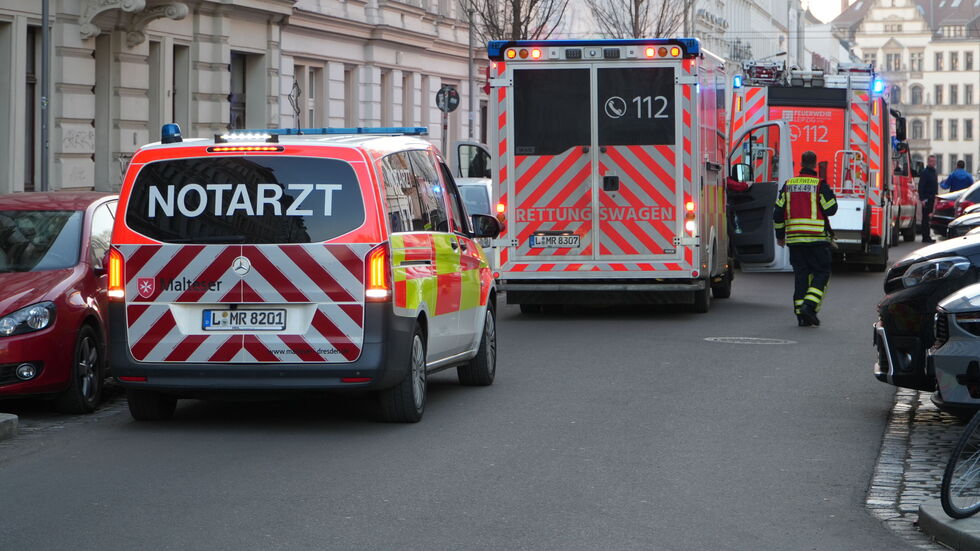 Feuerwehr, Rettungsdienst und Notarzt waren im Einsatz