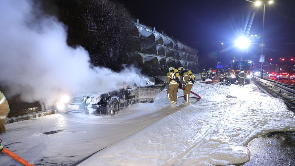 Die Einsatzkräfte vor Ort.