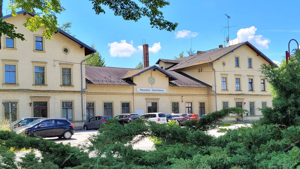 Eines der bestätigten Projekte - die Sanierung des Bahnhofs Neusalza-Spremberg