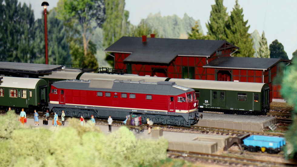 Es gab über 40 detailreiche Eisenbahnanlagen verschiedenster Spurweiten zu bewundern.