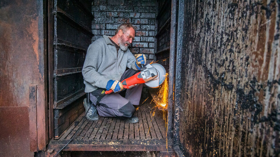 Seit Anfang des Monats wird schon fleißig gewerkelt.