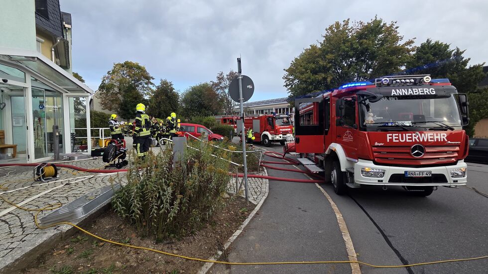 Feuerwehreinsatz in der "Lebenshilfe" Feuerwehreinsatz in der "Lebenshilfe"