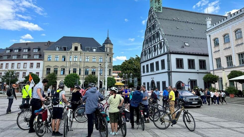 Ein Foto vom Startschuss der Aktion am 1. September.