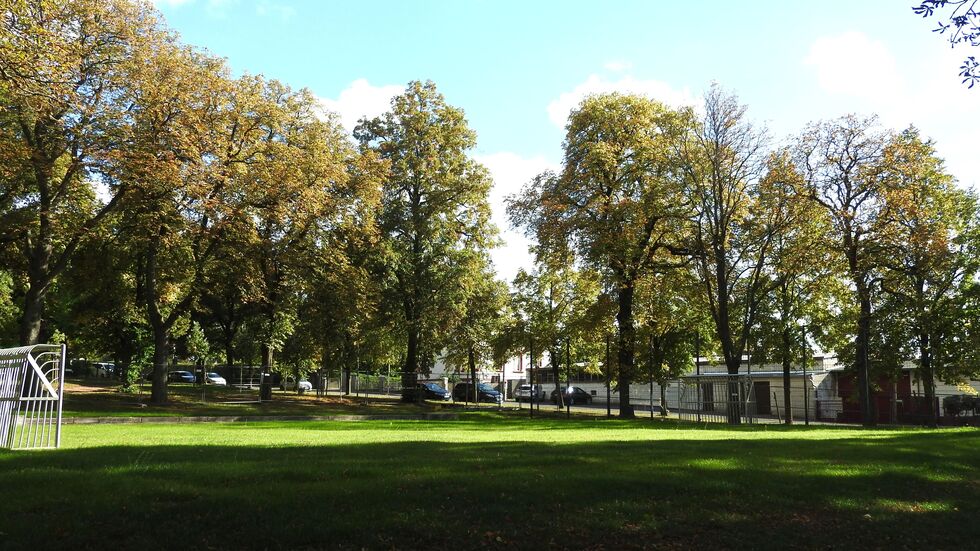 Bolzplatz im Richard-Wagner-Park