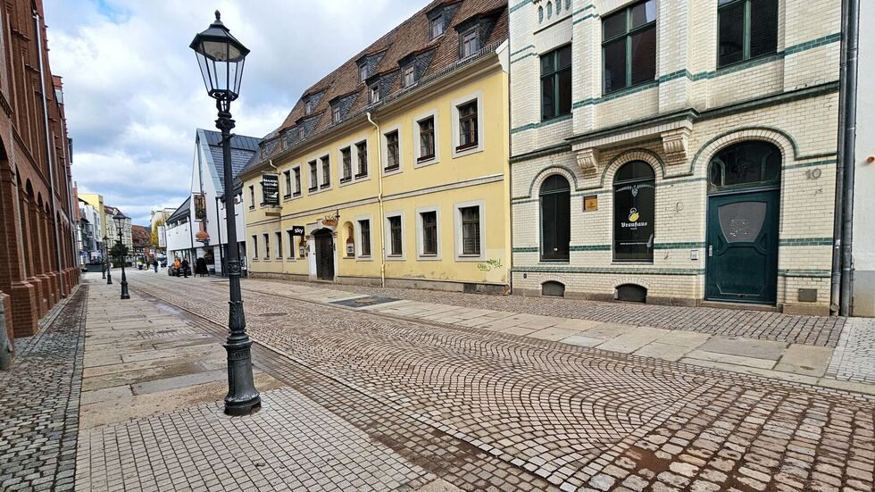 Blick in die andere Richtung: Brauhaus, Priesterhäuser Blick in die andere Richtung: Brauhaus, Priesterhäuser