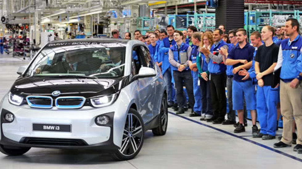 Produktion vom Stromer "BMW i3" in Leipzig (Archivfoto)