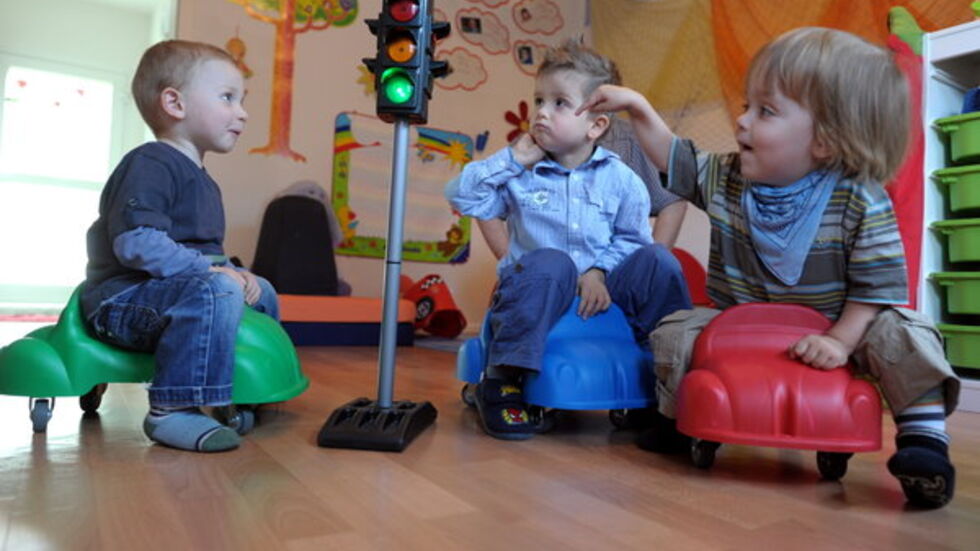 Kommenden Donnerstag drohen in ganz Sachsen Kitaschließungen wegen Streik.