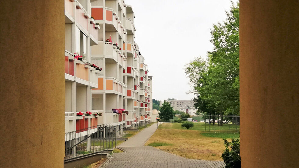 Plattenbauviertel Görlitz-Königshufen