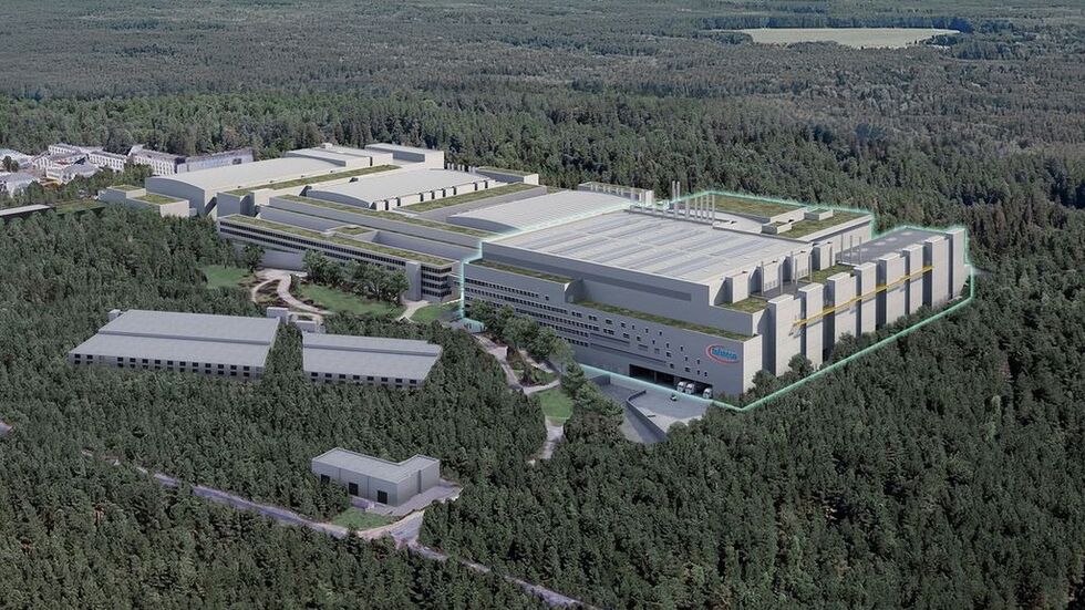 So soll das neue Werk künftig aussehen.