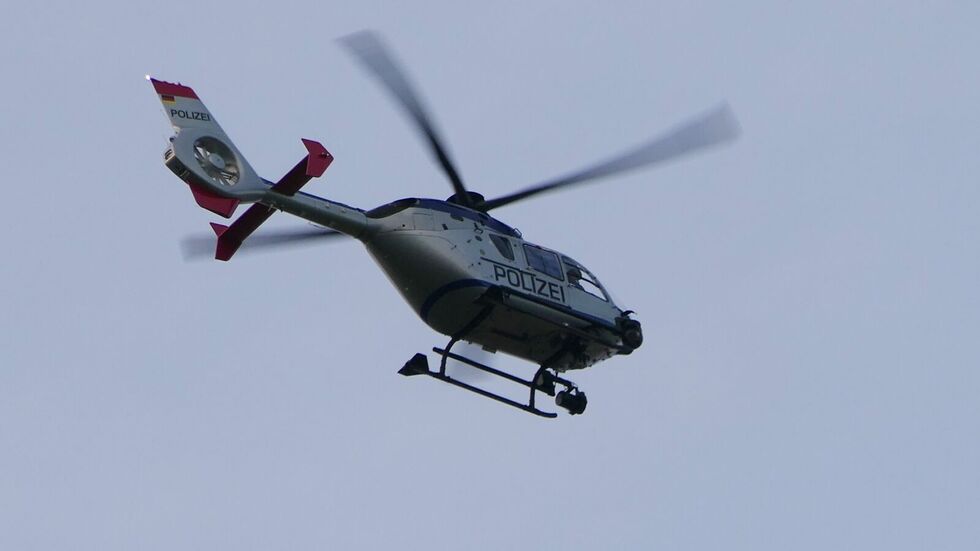 Auch ein Rettungshubschrauber kam zum Einsatz.
