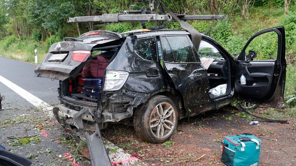 Der BMW der vier polnischen Unfallopfer hatte ein Schweizer Kennzeichen. 