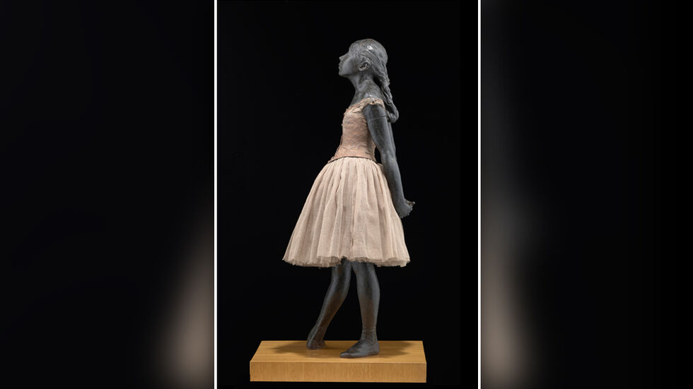 Edgar Degas, Kleine vierzehnjährige Tänzerin, um 1880.