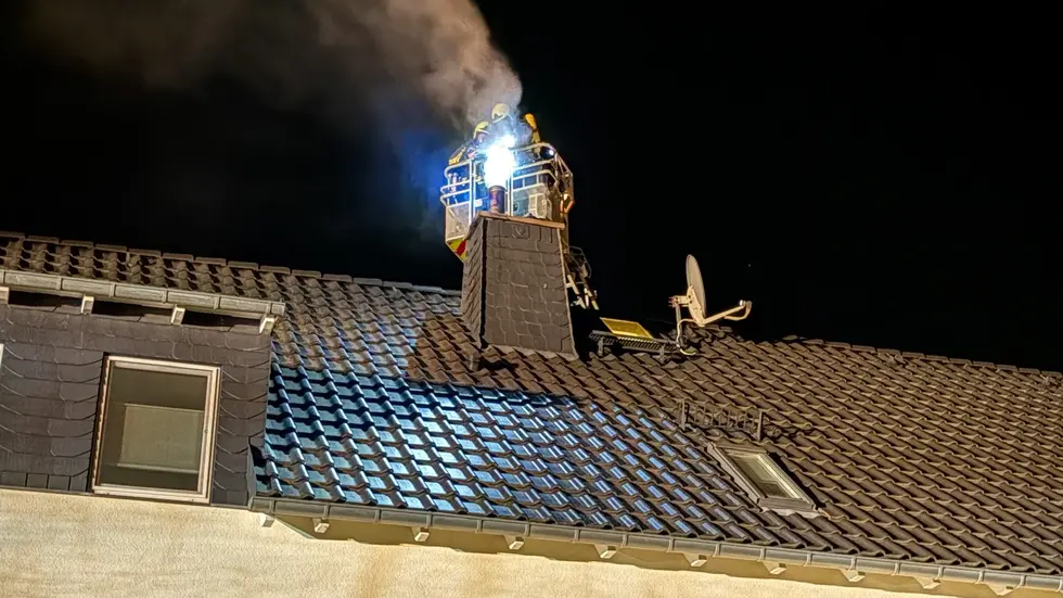 Feuerwehrleute konnten den Brand schnell löschen.