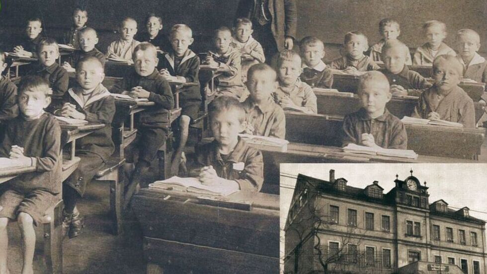 In der Ausstellung sind auch viele alte Fotos zu sehen. 