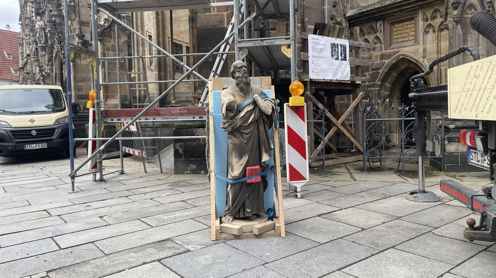 Jesaja vor der Abreise in die Werkstatt Jesaja vor der Abreise in die Werkstatt