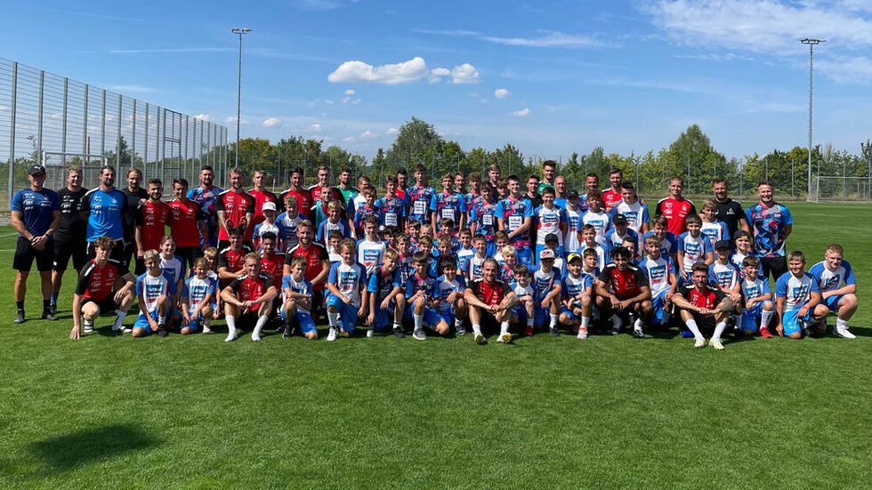 Gruppenfoto mit Vorbildern