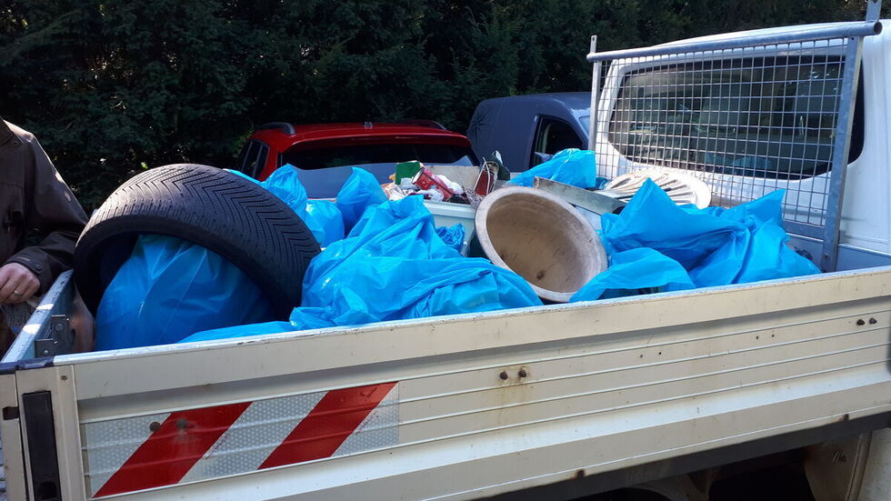 "Ausbeute" des Weltaufräumtages