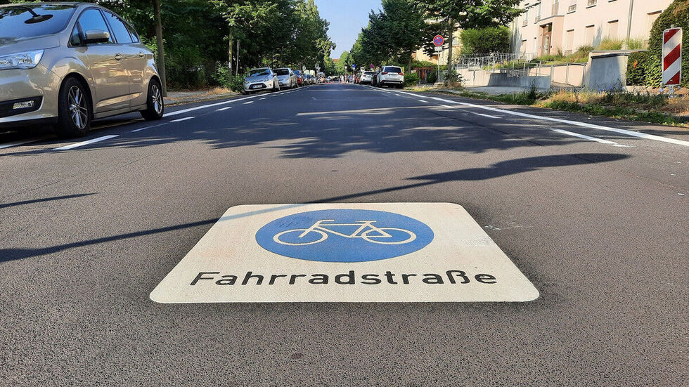 Auf Fahrradstraßen gelten für Radfahrer besondere Rechte.