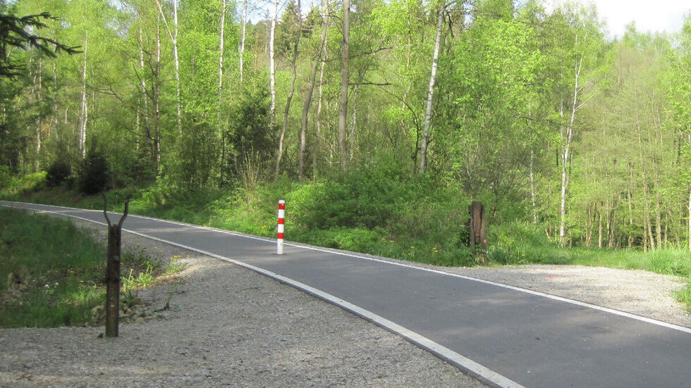 Der Mulderadweg soll von Aue bis an die Talsperre Eibenstock führen.