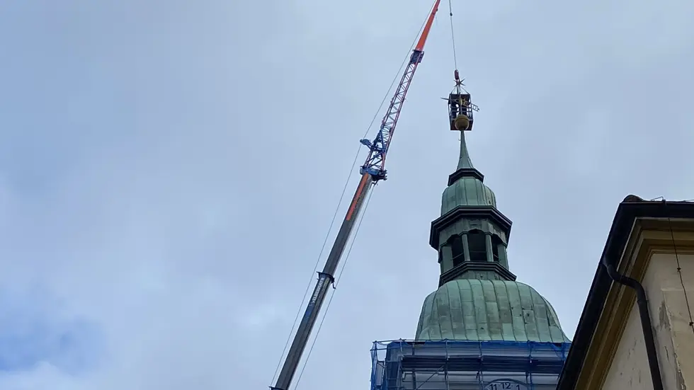 Im November vergangenen Jahres wurden die drei Elemente demontiert. Im November vergangenen Jahres wurden die drei Elemente demontiert.