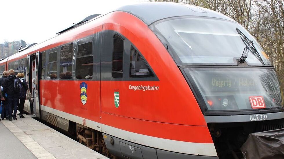 Die Erzgebirgsbahn hat mit Einschränkungen zu kämpfen.