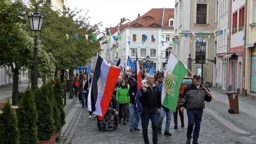 Demo in Löbau