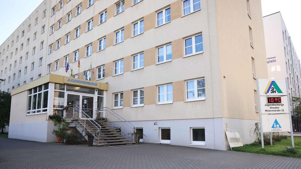 Das Gebäude auf der Maternistraße ist Sachsens größte Jugendherberge.
