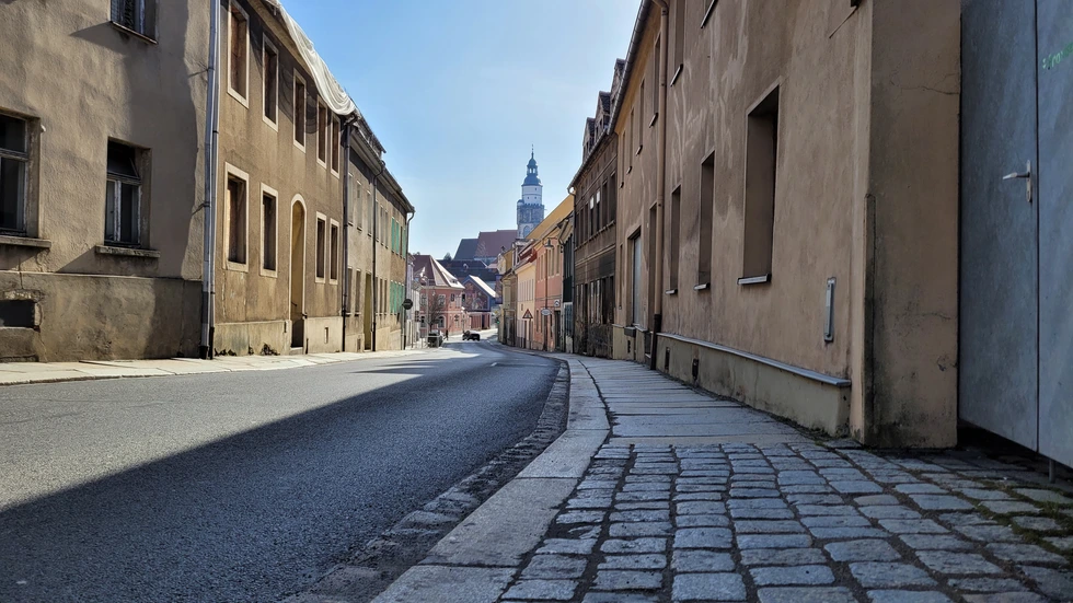 Kamenz, Pulsnitzer Straße Kamenz, Pulsnitzer Straße