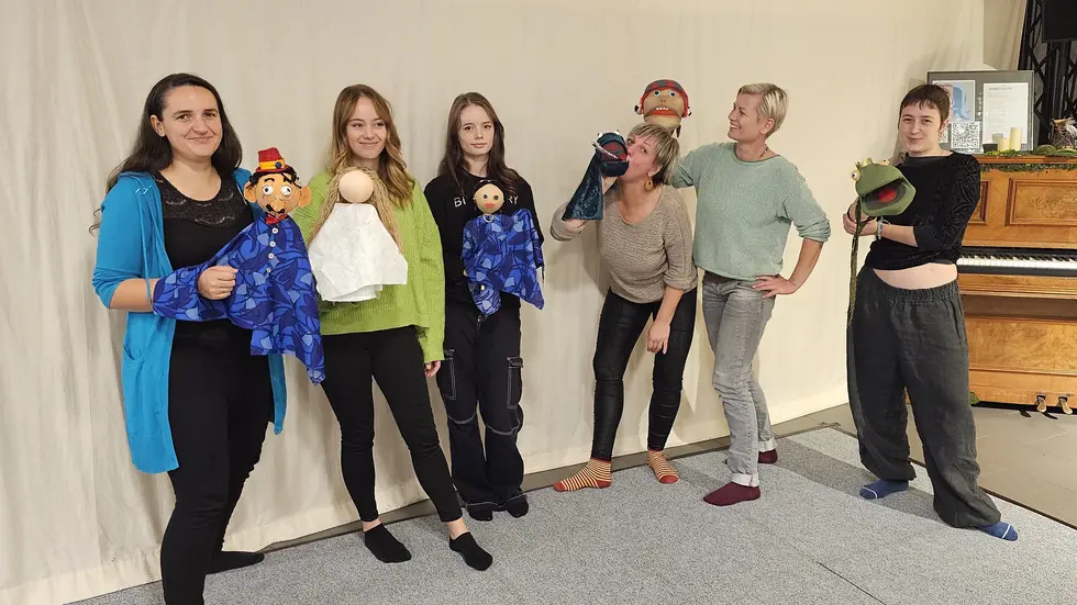 Teilnehmerinnen eines Workshops Teilnehmerinnen eines Workshops