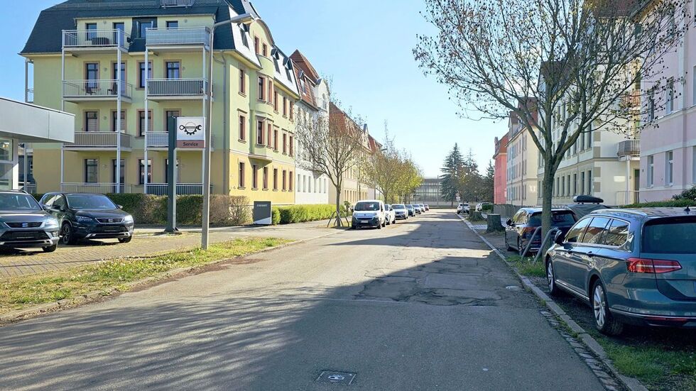 Feodorstraße vor der Sanierung  Feodorstraße vor der Sanierung