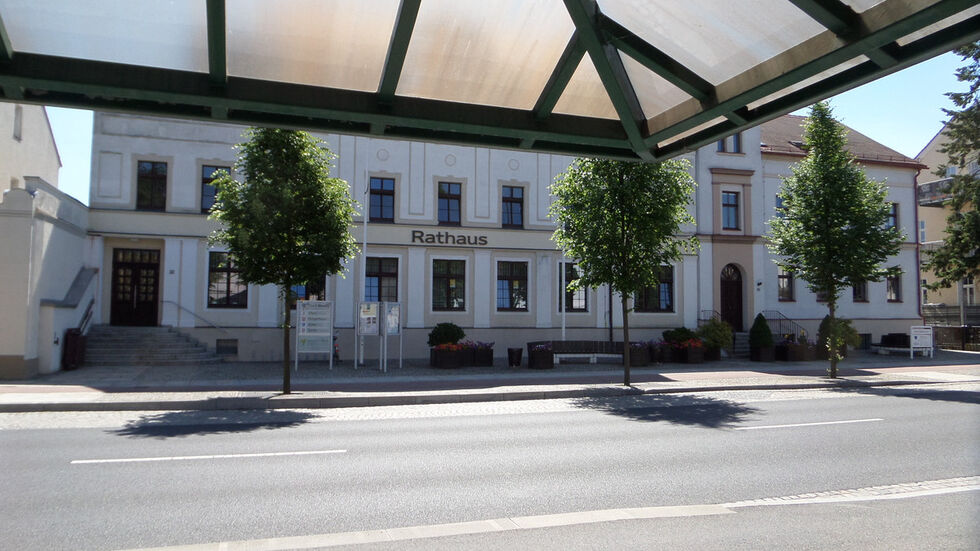 Der gegenwärtige Rathaus-Standort an der Muskauer Straße in Niesky.