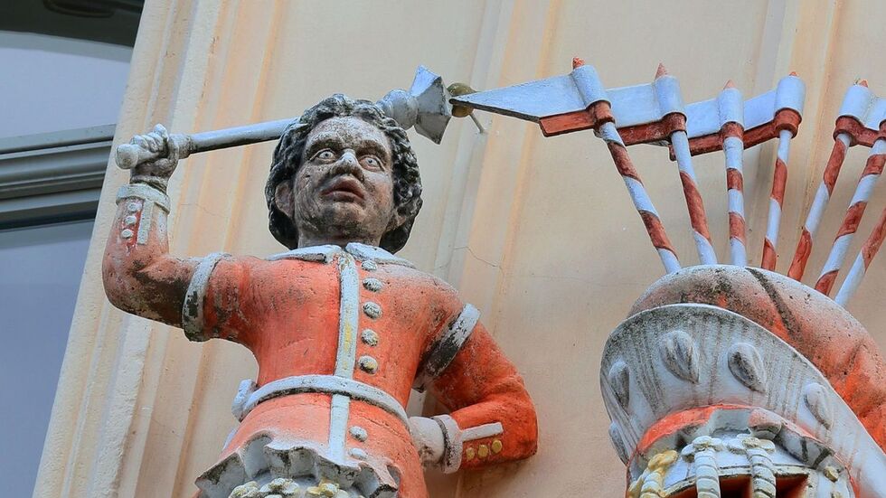 Verblasster Hl. Mauritius 