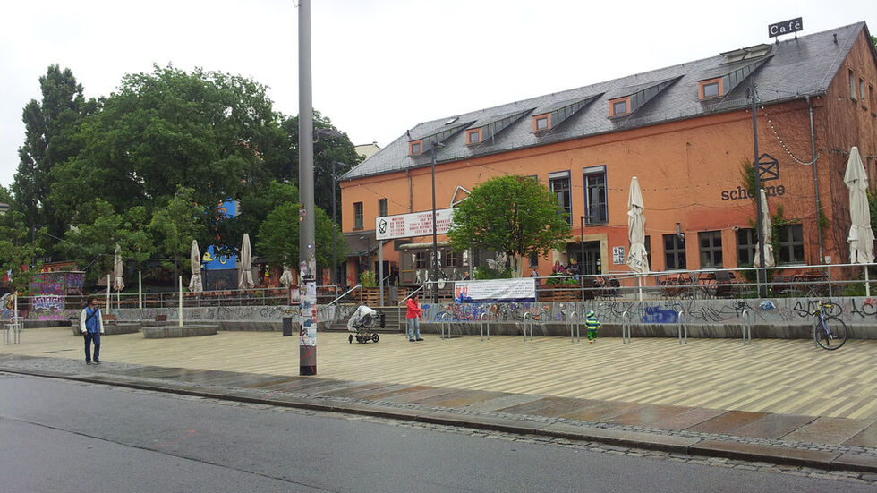 Die Scheune auf der Alaunstraße wird umgebaut. (Archivbild)