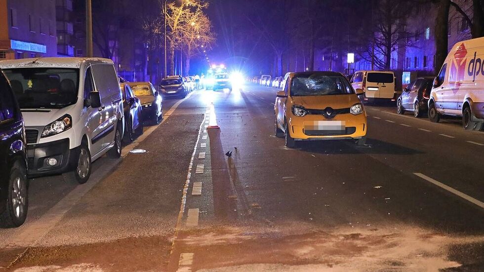 Hier überquerte der Mann die Straße, als es zu dem folgenschweren Unfall kam.