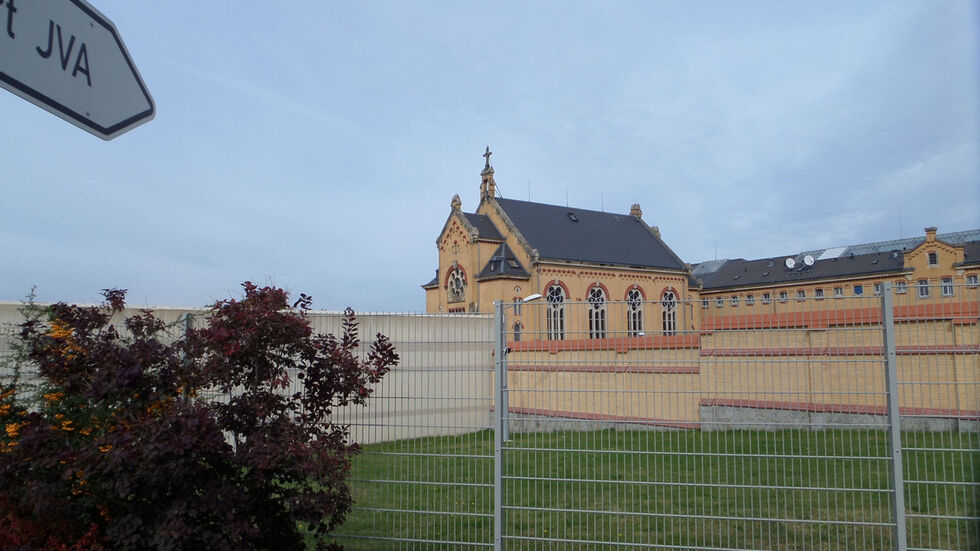 Gefängnis Bautzen, im Volksmund "Gelbes Elend" genannt.