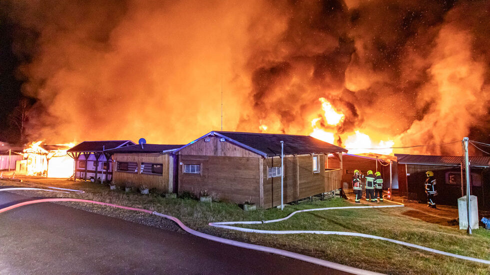 Das Feuer war verheerend. Das Feuer war verheerend.