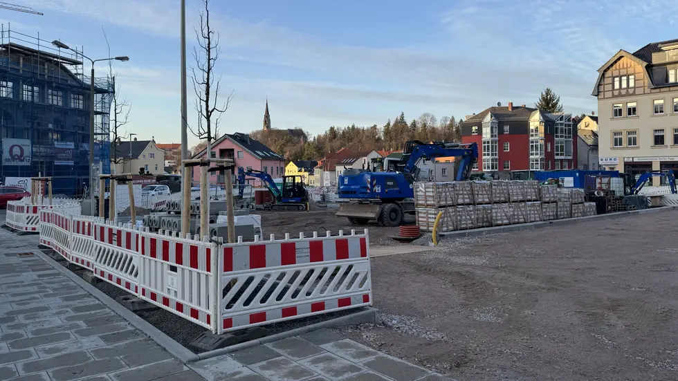 Baustelle Planitzer Markt