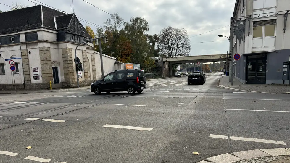 Kreuzung Breithauptstraße / Äußere Schneeberger Straße