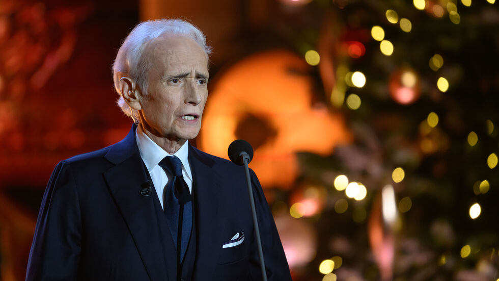 José Carreras bei seiner Spendengala in Leipzig.