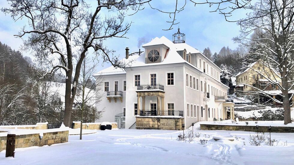 Das renovierte Schloss Prossen bei Bad Schandau lädt zu Konzerten und Wellness ein