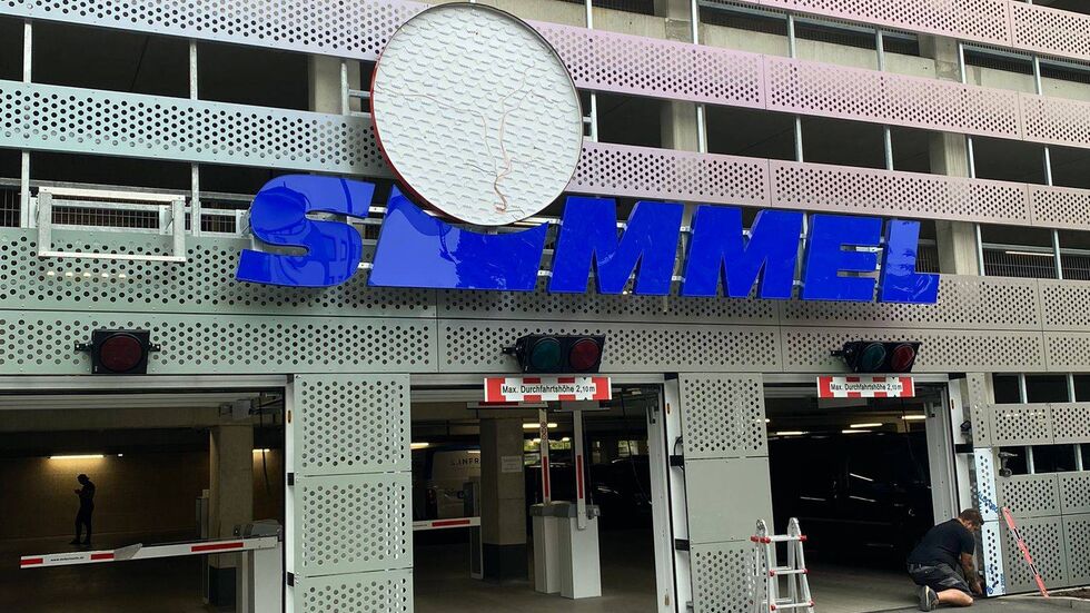 Der neue Simmel-Bau beim Hauptbahnhof.