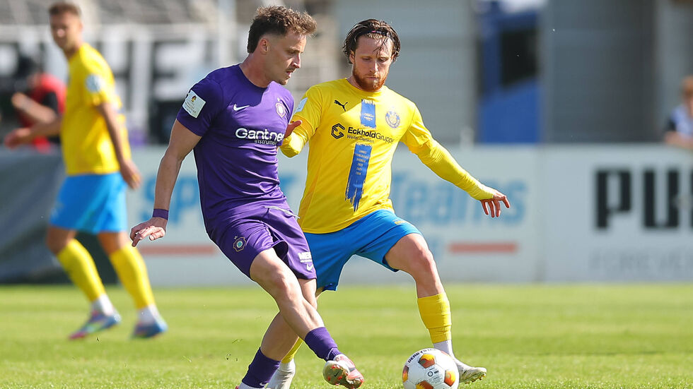 Im Finale im Mai musste sich Aue den Leipzigern geschlagen geben - knapp im Elfmeterschießen. Im Finale im Mai musste sich Aue den Leipzigern geschlagen geben - knapp im Elfmeterschießen.