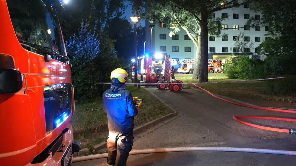 Am Einsatzort.
