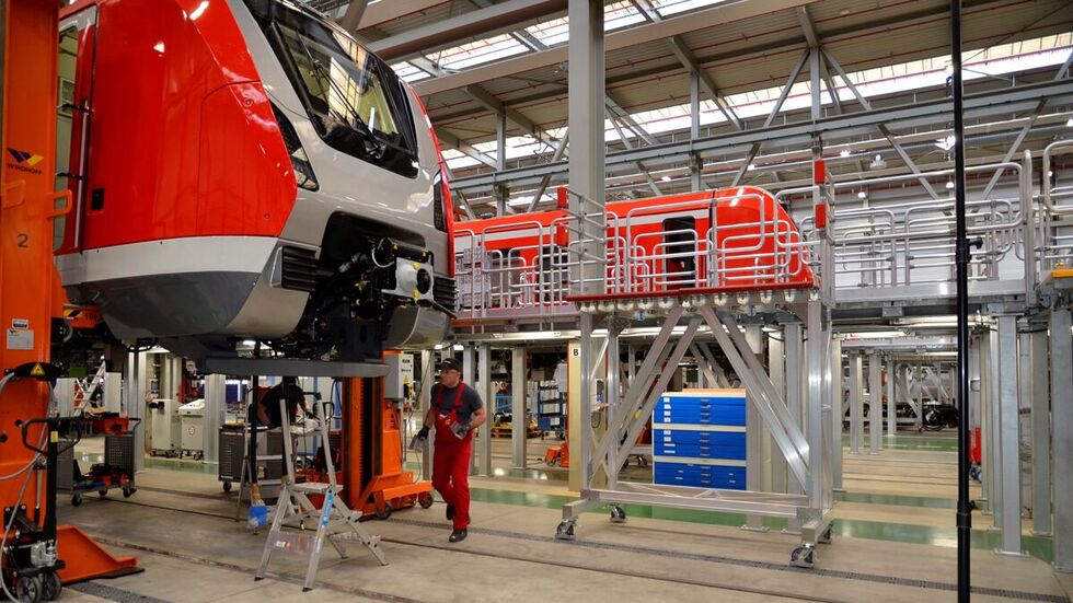 Alstom-Werk in Bautzen Alstom-Werk in Bautzen