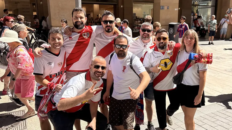Die Fans von Rayo Vallecano Die Fans von Rayo Vallecano