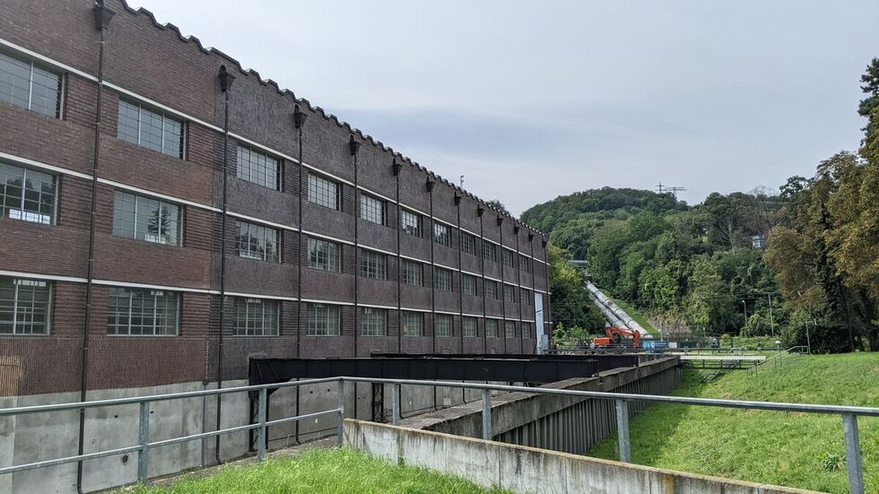 Das Pumpspeicherwerk Niederwartha.