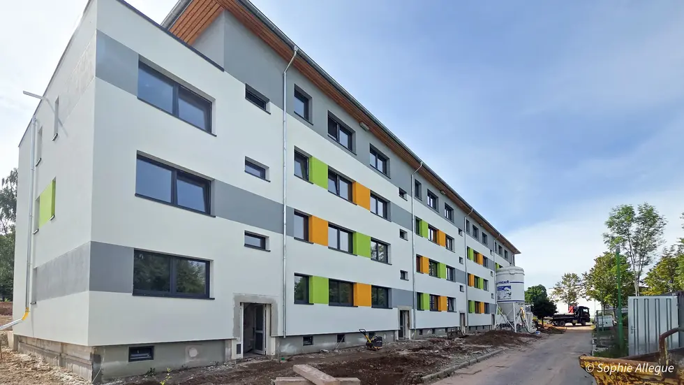Wohnungsbauprojekt der Wewobau