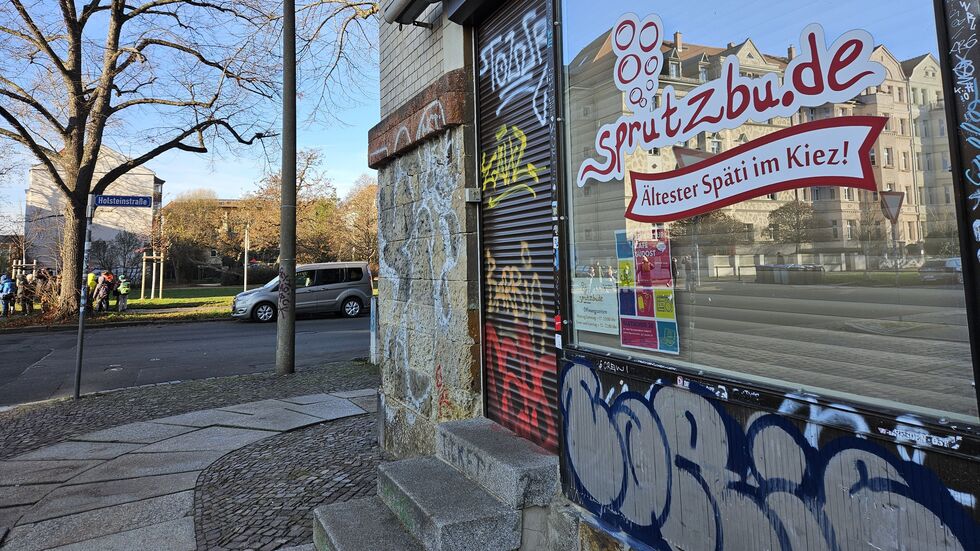 Der Späti "spritzbu.de" im Leipziger Stadtteil Reudnitz-Thonberg wurde offenbar überfallen.